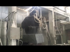 হাইড্রোলিক একক আর্ম মাল্টিলেড ব্লক কাটার মেশিন চারটি স্তম্ভ কাঠামো