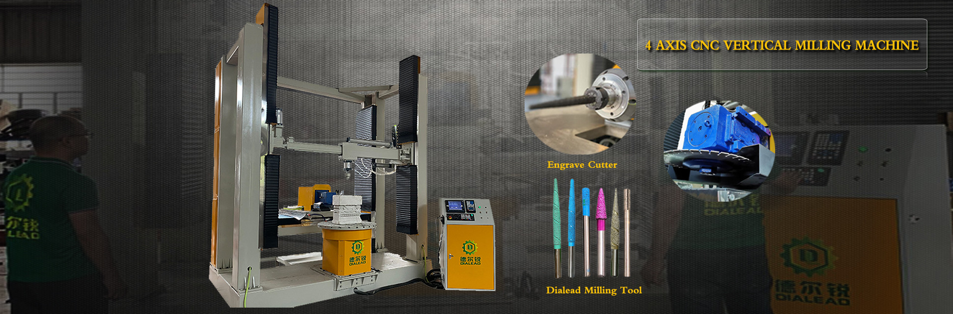 গুণ 5 অক্ষ সিএনসি পাথর কাটিয়া মেশিন কারখানা