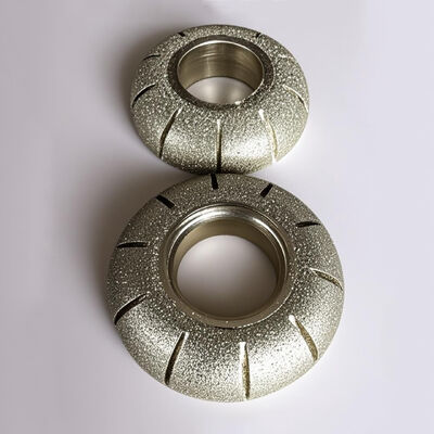 Electroplated Stone Edge Diamond Profiling Wheel For Marble Grinding Wheel Stone Surface Shaping
