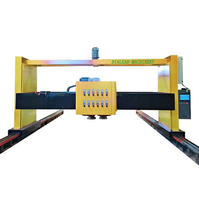 Granite Monument Automatic Polishing Machine With 12 Polishing Heads