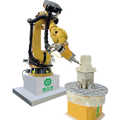 Automatic Stone Sculpture Carving Machine 7 Axis Robot Stone Milling Machine