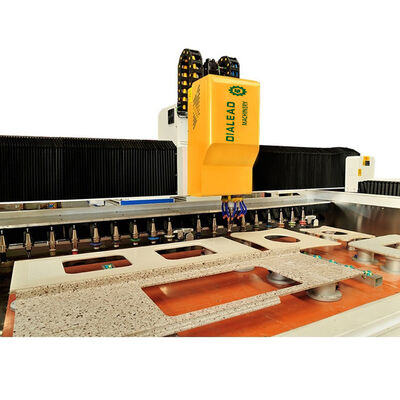 Stone CNC Working Center Machine For Countertops Kitchentops Fabrication With ATC