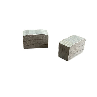 হার্ড গ্রানাইট পাথর কাটিয়া একক ব্লেড জন্য ডায়মন্ড সেগমেন্ট 2000mm