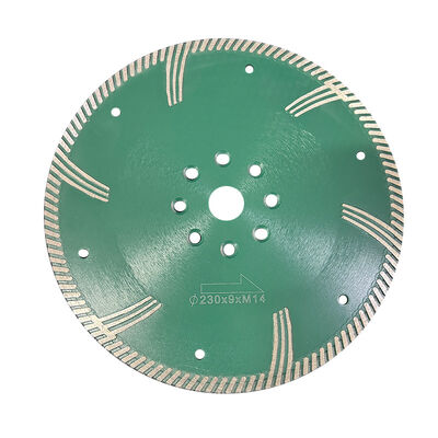 টার্বো ডিস্ক মার্বেল গ্রানাইট কোয়ার্টজ গ্রাইন্ডিং এবং কাটা জন্য ডায়মন্ড সেগ ডিস্ক