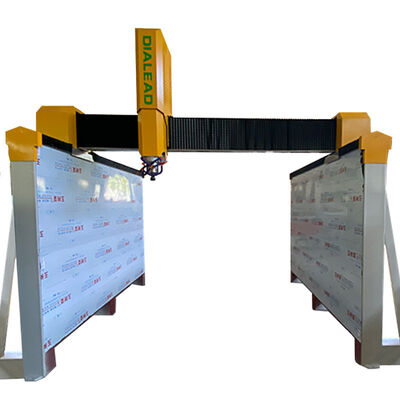 ব্রিজ টাইপ সিএনসি পাথর খোদাই মেশিন 7.5kw বড় workpiece জন্য