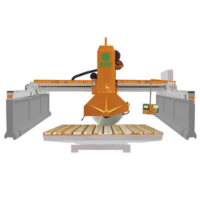 একক ব্লেড মাঝারি আকারের ব্লক কাটার জন্য গ্রানাইট Tombstone Curbstone 1200/1400/1600mm