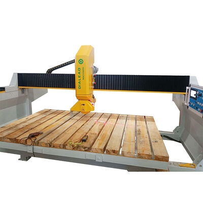 মার্বেল গ্রানাইট কোয়ার্টজ ডেক্টন সিনট্রেটেড স্টোন সিরামিকস জন্য 3 অক্ষ একক ব্লক ব্রিজ কাটিং মেশিন